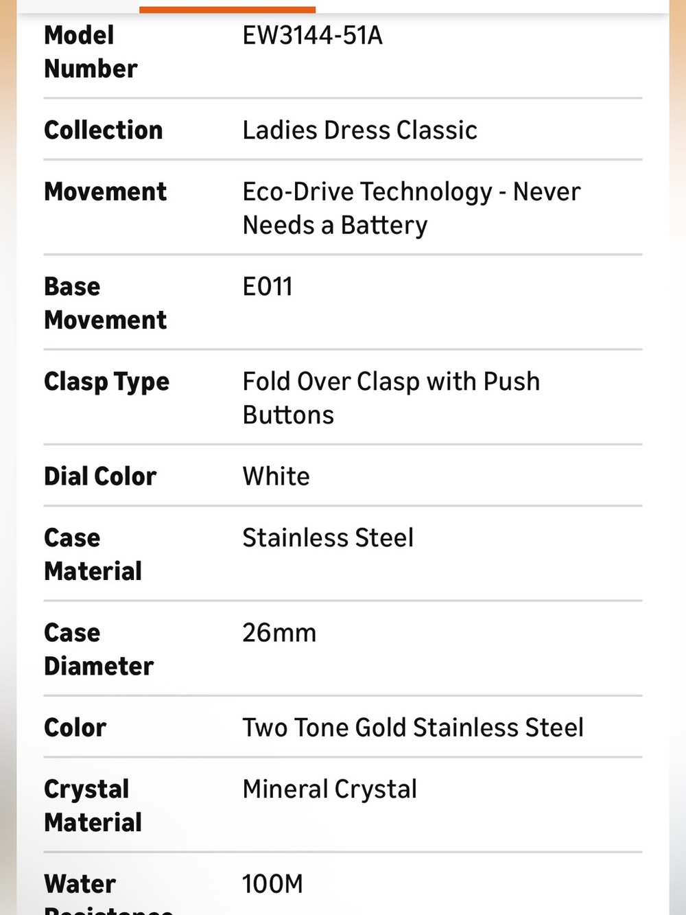 Citizen Women's Eco-Drive Dress Classic Watch in Two-Tone Stainless Steel - Picture 5 of 6
